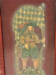 European Wax Sculpture Gentleman Framed
