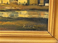 Landscape Oil on Canvas Signed Lower Right