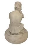 Parian Ware Joan of Arc Sculpture 