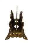(2) Brass Letter/Napkin Holders