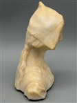Alabaster Dutch Head Sculpture