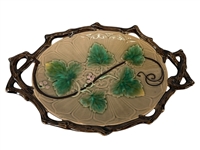 Group of Majolica Dishes