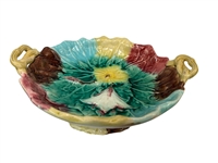 Group of Majolica Dishes