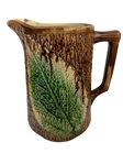(4) Majolica Pitchers