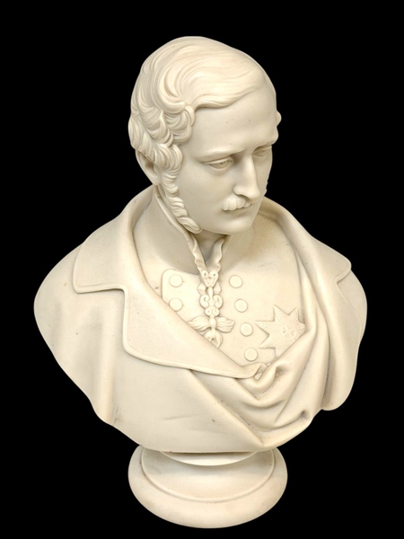 Parian Ware Prince Albert Sculpture J.S. Westmacott Copeland 