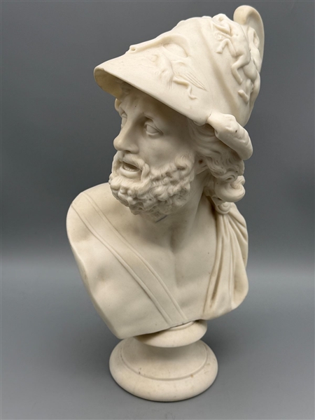 Parian Sculpture Ajax Hero of the Trojan War