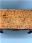 Tiger Maple Small Foot Stool