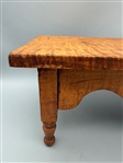 Tiger Maple Small Foot Stool