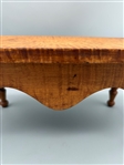 Tiger Maple Small Foot Stool