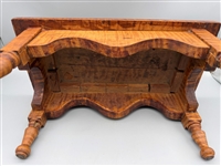 Tiger Maple Small Foot Stool