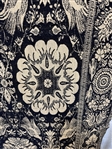 American Jacquard Style of James Van Ness Loomed Coverlet