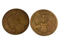 (2) Bronze Medallions; US Army Bicentennial, US Mint With Original Boxes