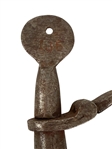 Alcatraz Copies Hand and Leg Irons With Keys