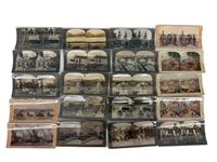 (20) Stereoview Cards: Puerto Rico, Bombardment of San Juan, Others