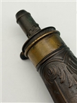 Civil War Era American Flask and Cap Co. Antique Gun Powder Flask