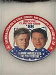 (5) Bill Clinton & Al Gore Political Campaign Buttons RARE