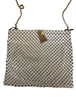 (2) New Whiting & Davis Metal Mesh New Purses With Box
