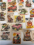 Group of 1970 Donruss Odder Odd Rods Trading Cards