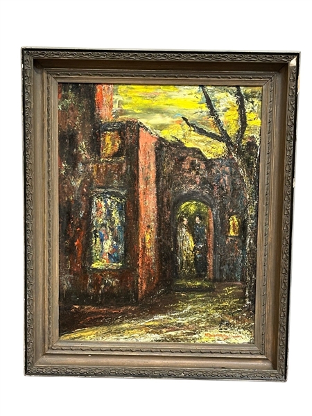 Marion Simpson Oil on Board
