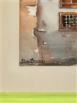 (2) Original Watercolor Paintings Framed