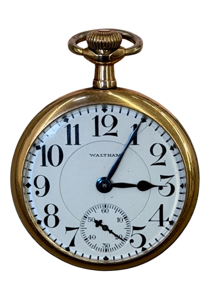 1918 Waltham Gold Filled Pocket Watch
