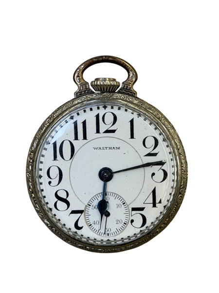 Waltham Crescent St. 21 Jewel Gold Filled Pocket Watch