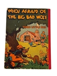 Who's Afraid of the Big Bad Wolf 1933 Walt Disney Children's Book