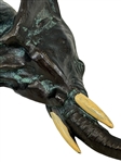 Bronze Elephant Figure