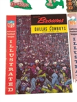 (4) Cleveland Browns Programs; 1959-1960's