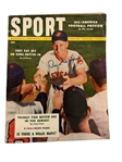 Group of Baseball Ephemera; Signed Rosen, Kell, Conlan, Musial