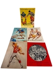 (5) Ohio High School Basketball and Football Programs 1950s-1970s.