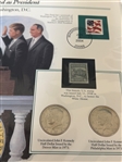 JFK 1/2 Dollar UNC Collection Album, JFK Proof Quality 1/2 Dollars PCS Stamp & Coin Albums