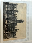 154 (2) Photo Albums With TOC Postcards; Leather, Borders, Black Americana, Holidays