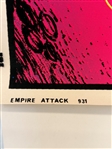 1980 Funky Enterprises Poster Empire Attack Blacklight