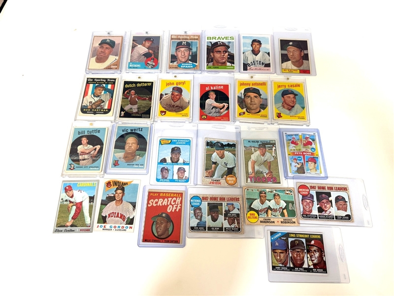(25) Group of Early Baseball Cards