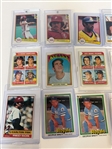 (111) Group of Mostly Star Baseball Cards 1981, 1982 Topps