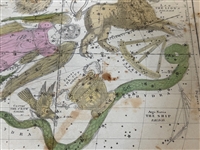 1835 Rare Astronomy Atlas Illustrate the Geography of the Heaven's Huntington and Savage. 