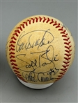 (5) Cleveland Indian Signed Baseballs