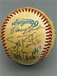 (5) Cleveland Indian Signed Baseballs