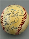 (5) Cleveland Indian Signed Baseballs