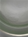 Fenton Frosted Glass Art Deco Glass Vase