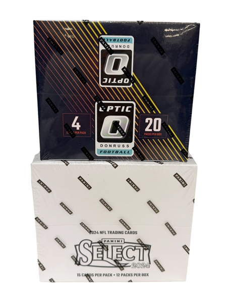 (2) Unopened NFL Hobby Boxes