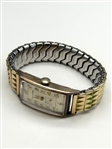 10k Gold Filled Longines Curvey Tank Style Wrist Watch