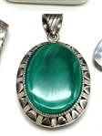Group of Sterling Silver Pendants and Earrings