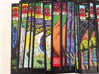 Group of Foreign Comic Books; Spiderman, W. Disney, Tom & Jerry, Star Trek