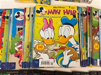 Group of Foreign Comic Books; Spiderman, W. Disney, Tom & Jerry, Star Trek