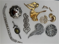 Group of Gold Filled and Costume Jewelry