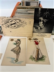 400+ Turn of the Century Post Cards; Native American, Holiday, State and City Views