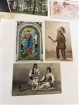 400+ Turn of the Century Post Cards; Native American, Holiday, State and City Views