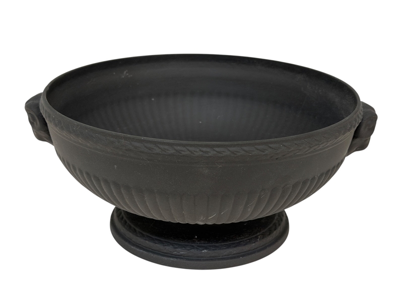 Wedgwood Black Basalt Center Fruit Bowl